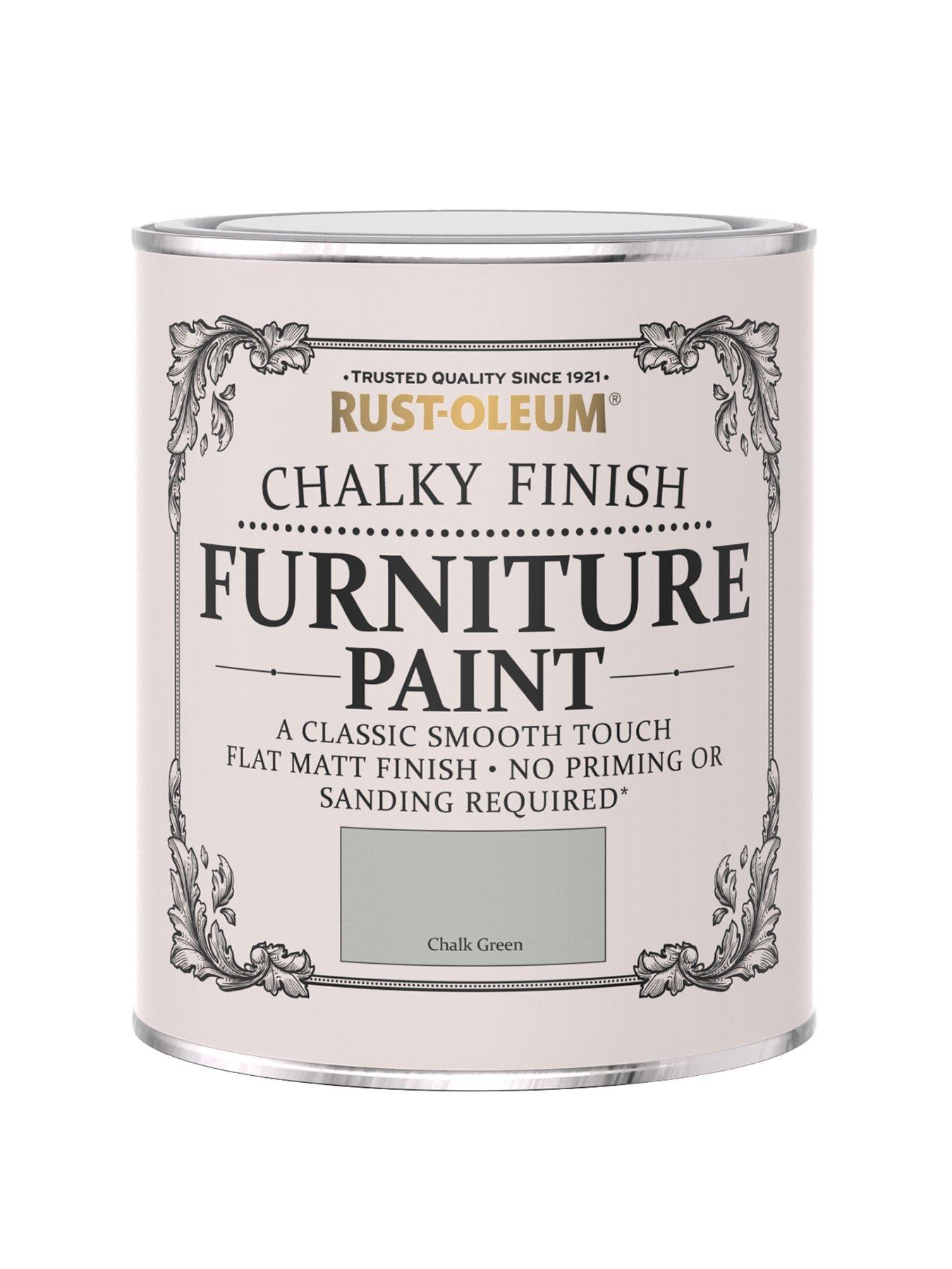 undefined Chalky Furniture Paint Chalk Green 750ml