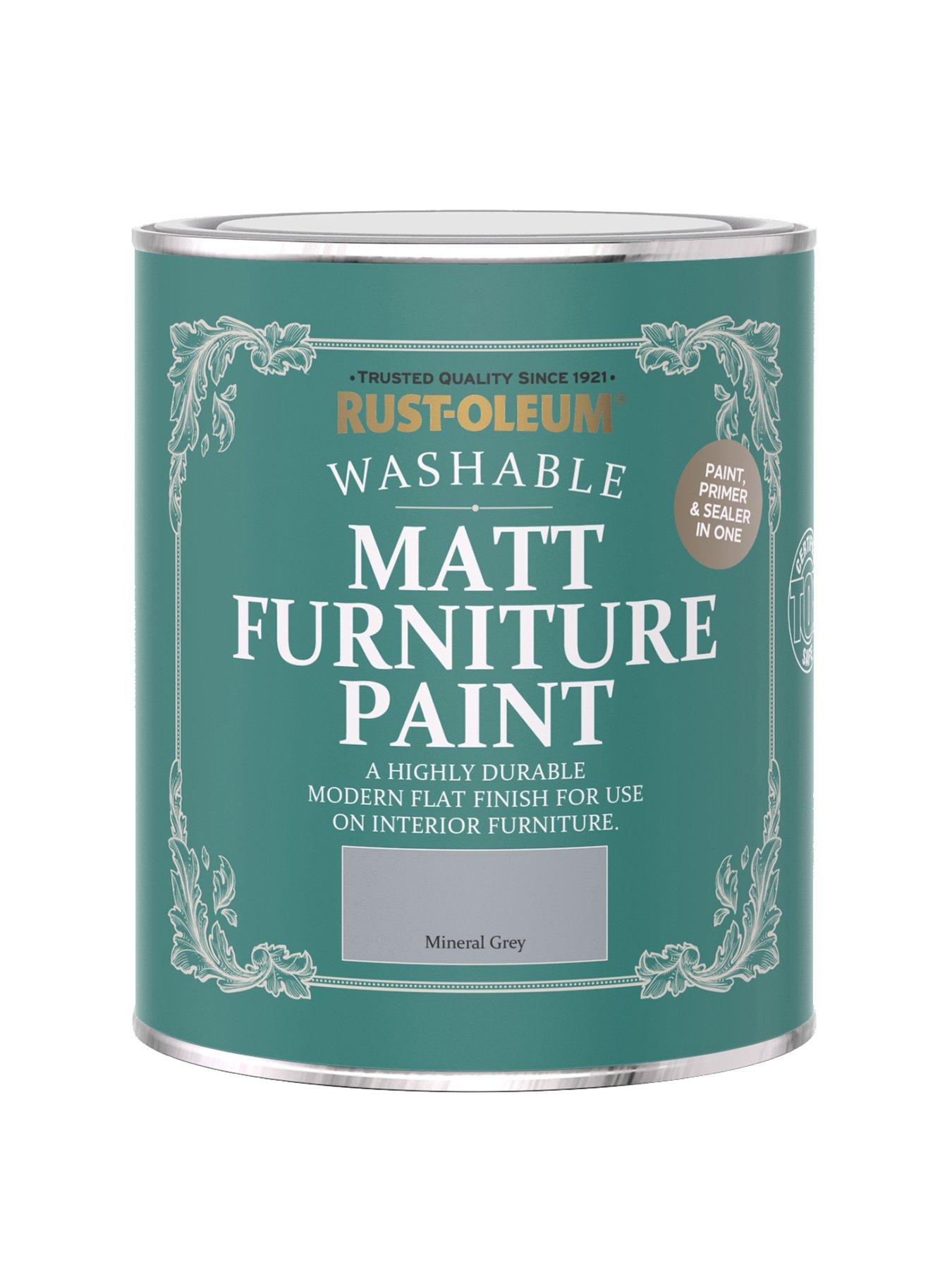 undefined Matt Finish 750 ml Furniture Paint – Mineral Grey