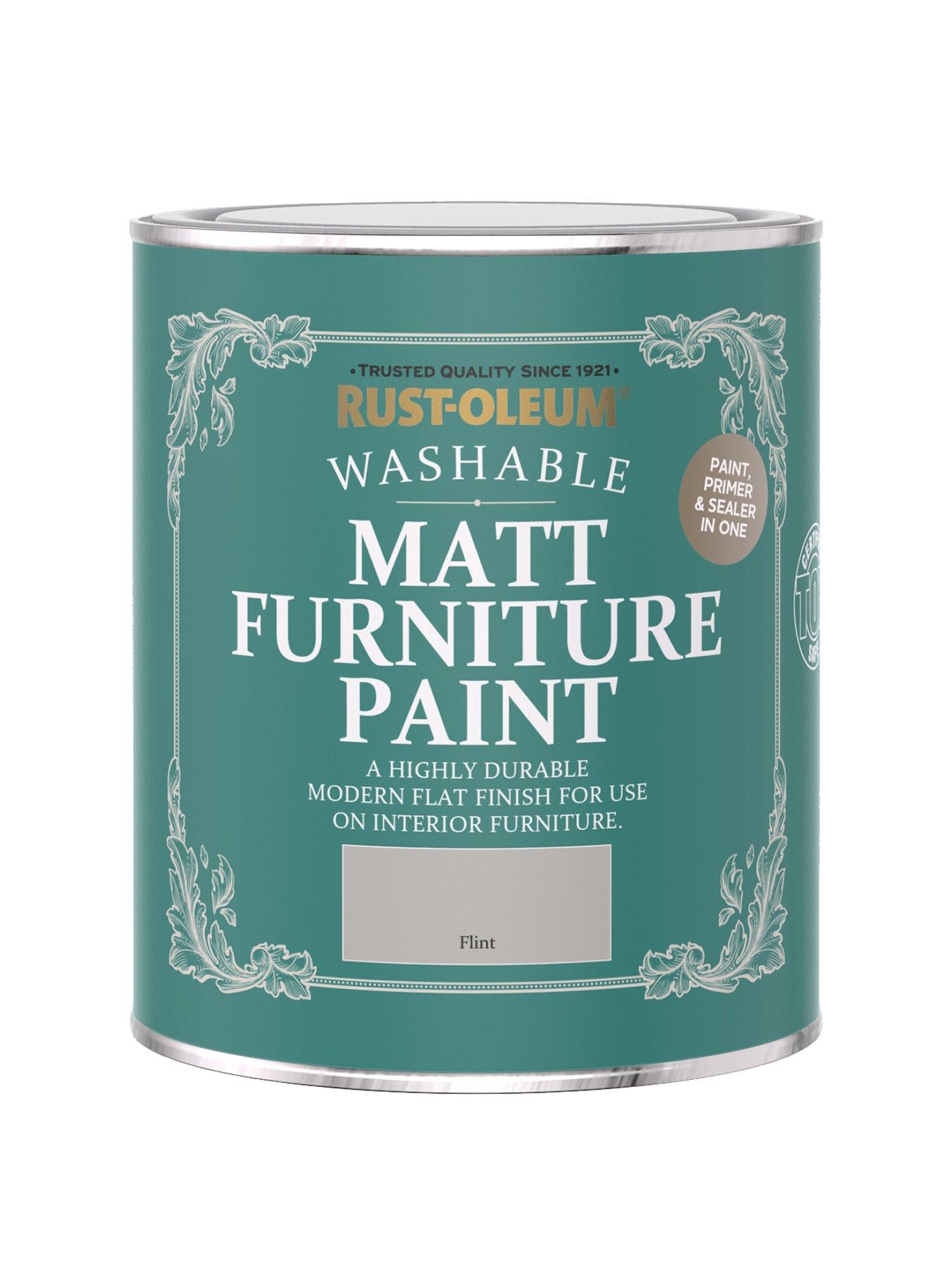 RustOleum Matt Finish 750 ml Furniture Paint Flint