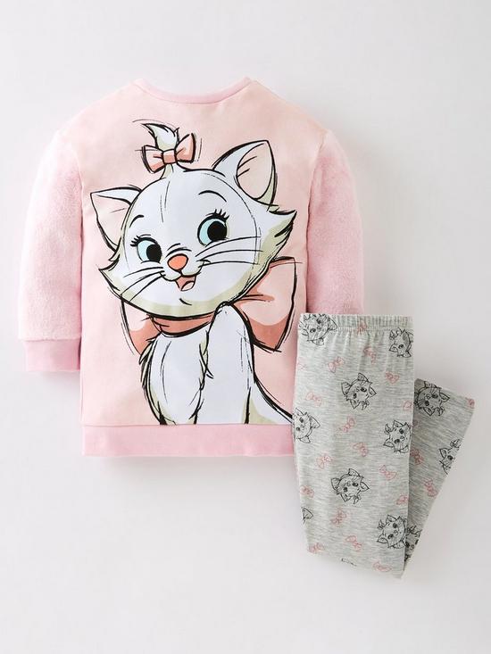 front image of disney-the-aristocats-girls-the-aristocats-marie-2-piece-sweat-and-legging-set-pinkgrey