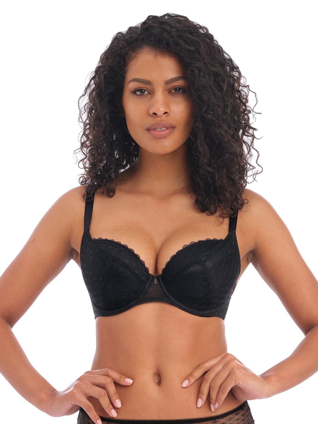 Curvy Kate Daily Non Padded Plunge Bra - Black