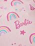  image of barbie-girls-barbie-all-over-print-fleece-pyjamas-pink