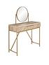  image of michelle-keegan-home-serene-dressing-table-with-mirror