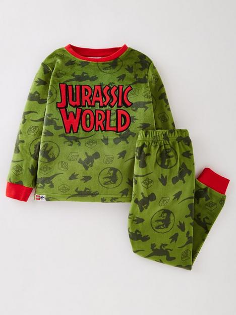 jurassic-park-boys-jurassic-world-all-over-print-fleece-pyjamas