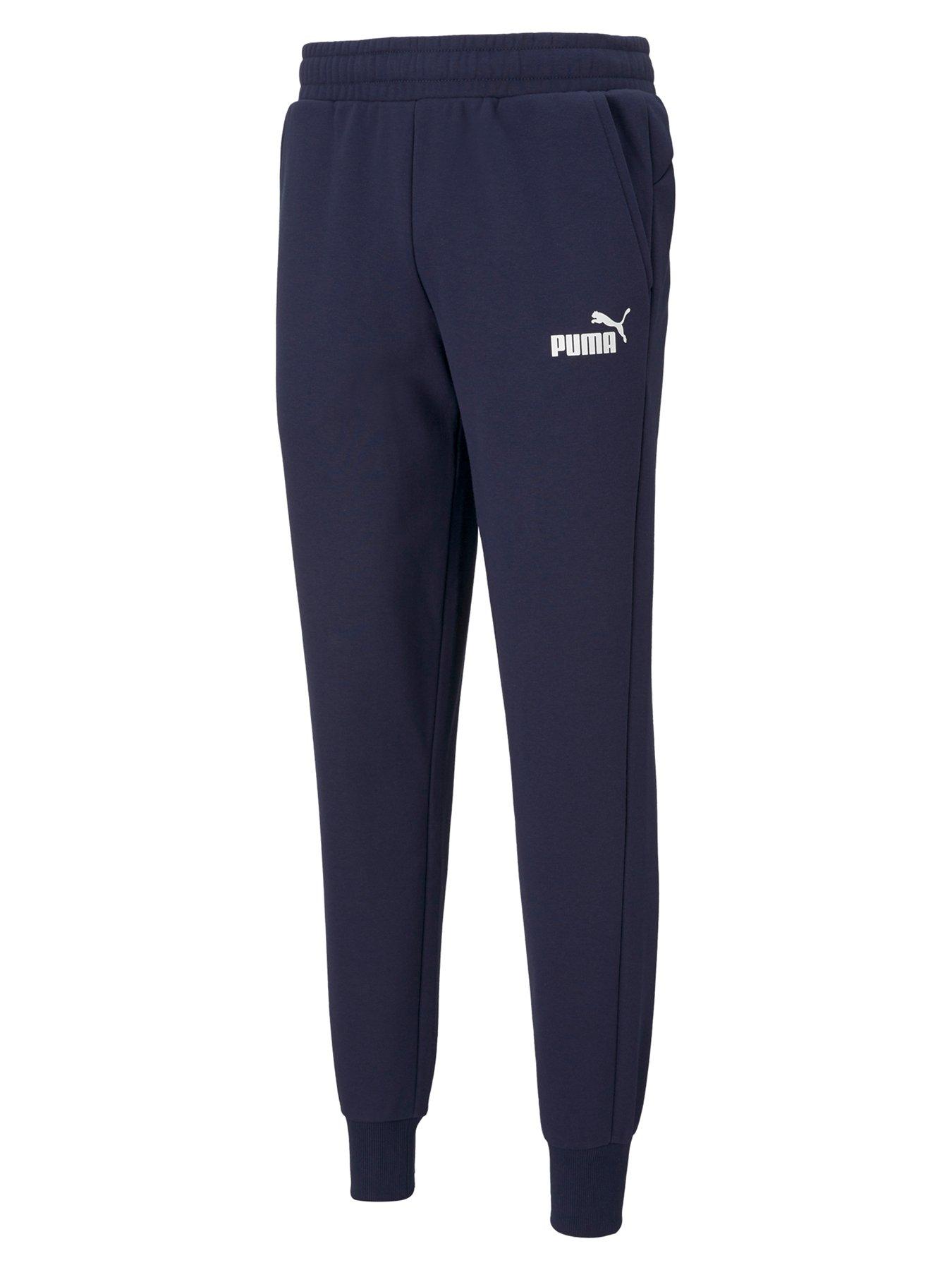 Puma Plus Size Essential Logo Joggers - Navy
