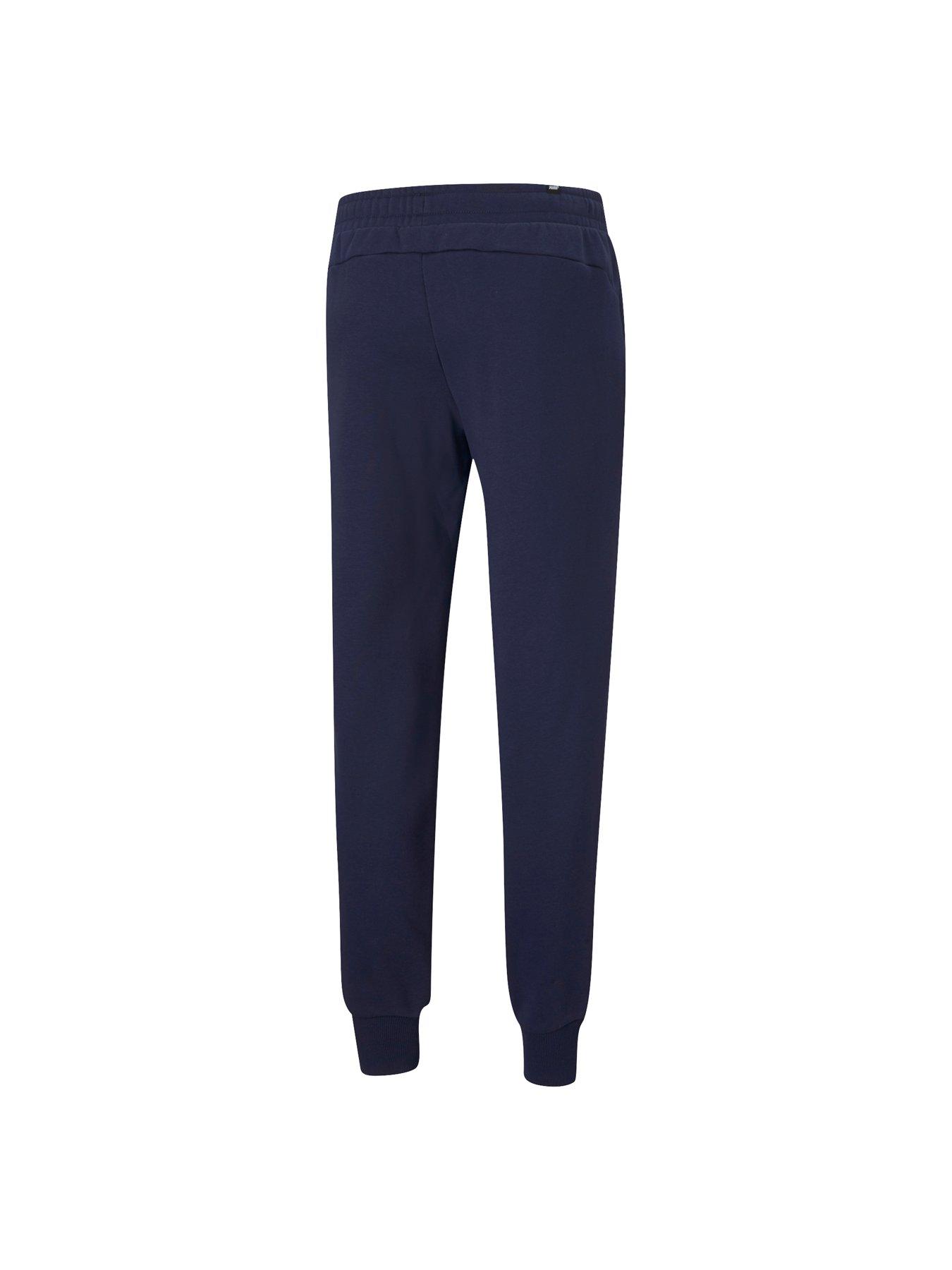 Image 2 of 2 of Puma Plus Size Essential Logo Joggers - Navy