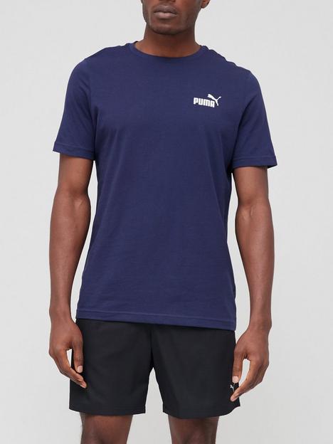 puma-essentials-small-logo-t-shirt-navy