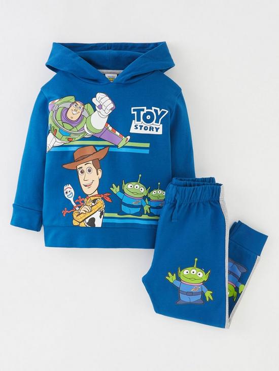 front image of toy-story-boys-toy-story-2-piece-hoodie-and-jogger-set-navynbsp