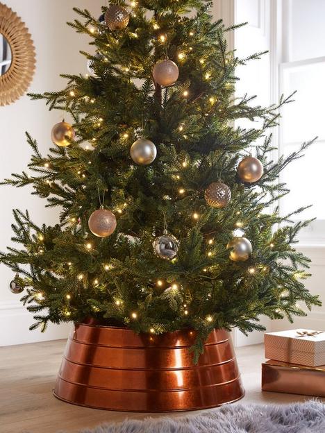 ivyline-metal-christmas-tree-skirt-in-copper