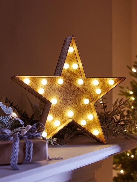 heaven-sends-30-cmnbspwooden-star-led-light-christmas-decoration