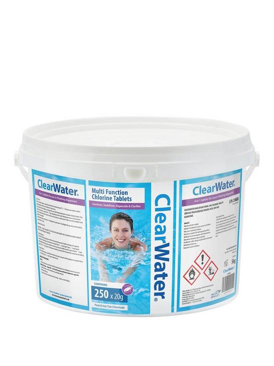 front image of clearwater-5kg-20g-multi-tabs