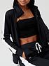  image of under-armour-womens-tricot-tracksuit-blackwhite