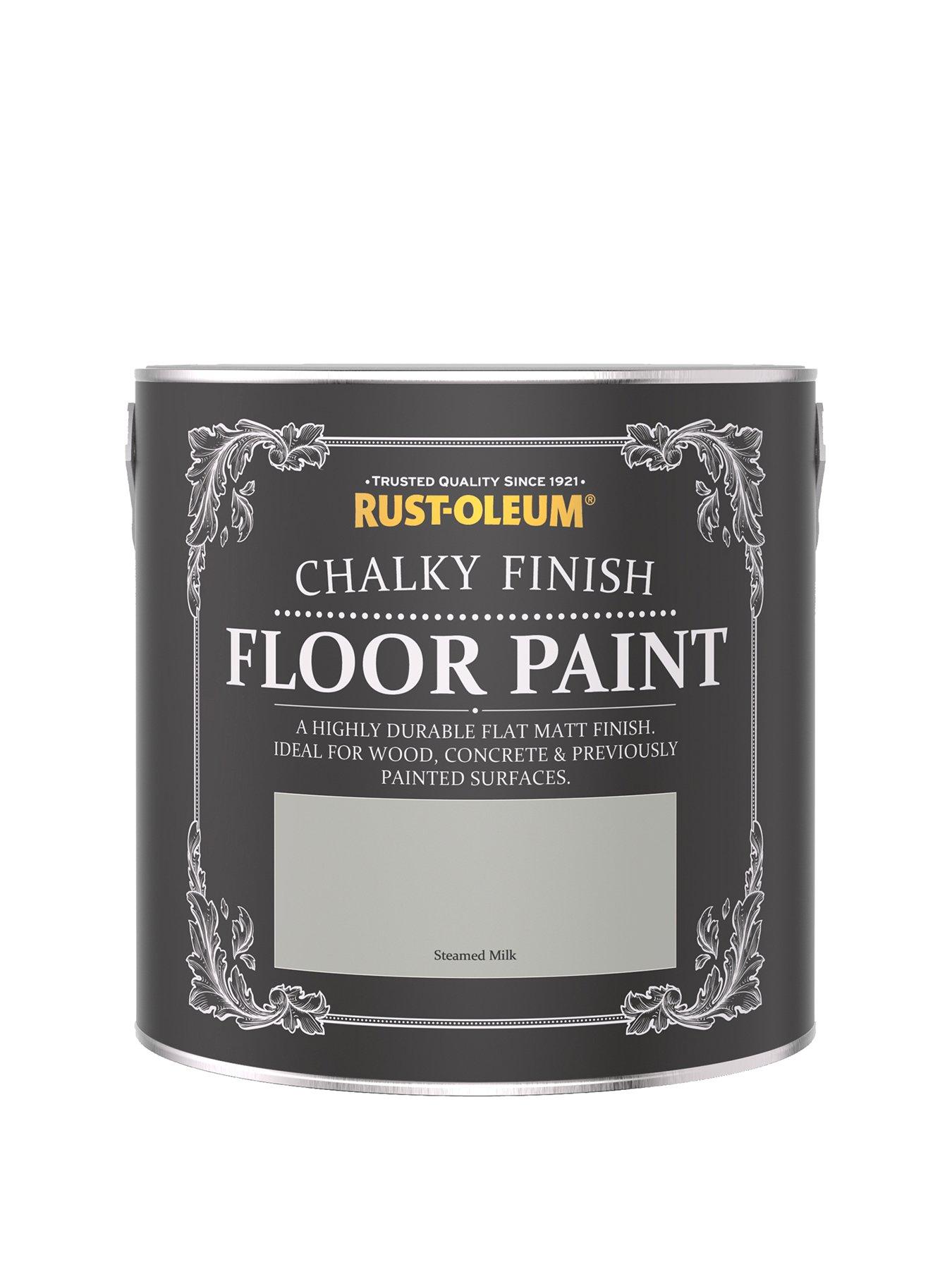 RustOleum Chalky Floor Paint Steamed Milk 2.5l