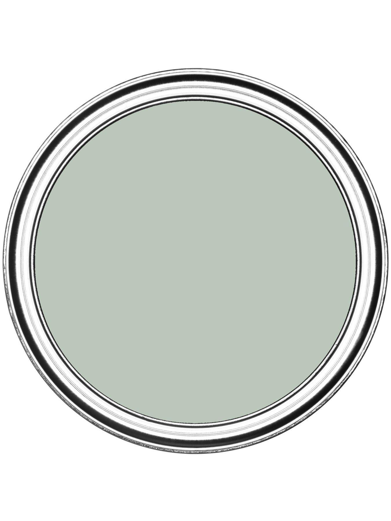  image of rust-oleum-chalky-finish-floor-paint-in-laurel-green-ndash-25-litre-tin