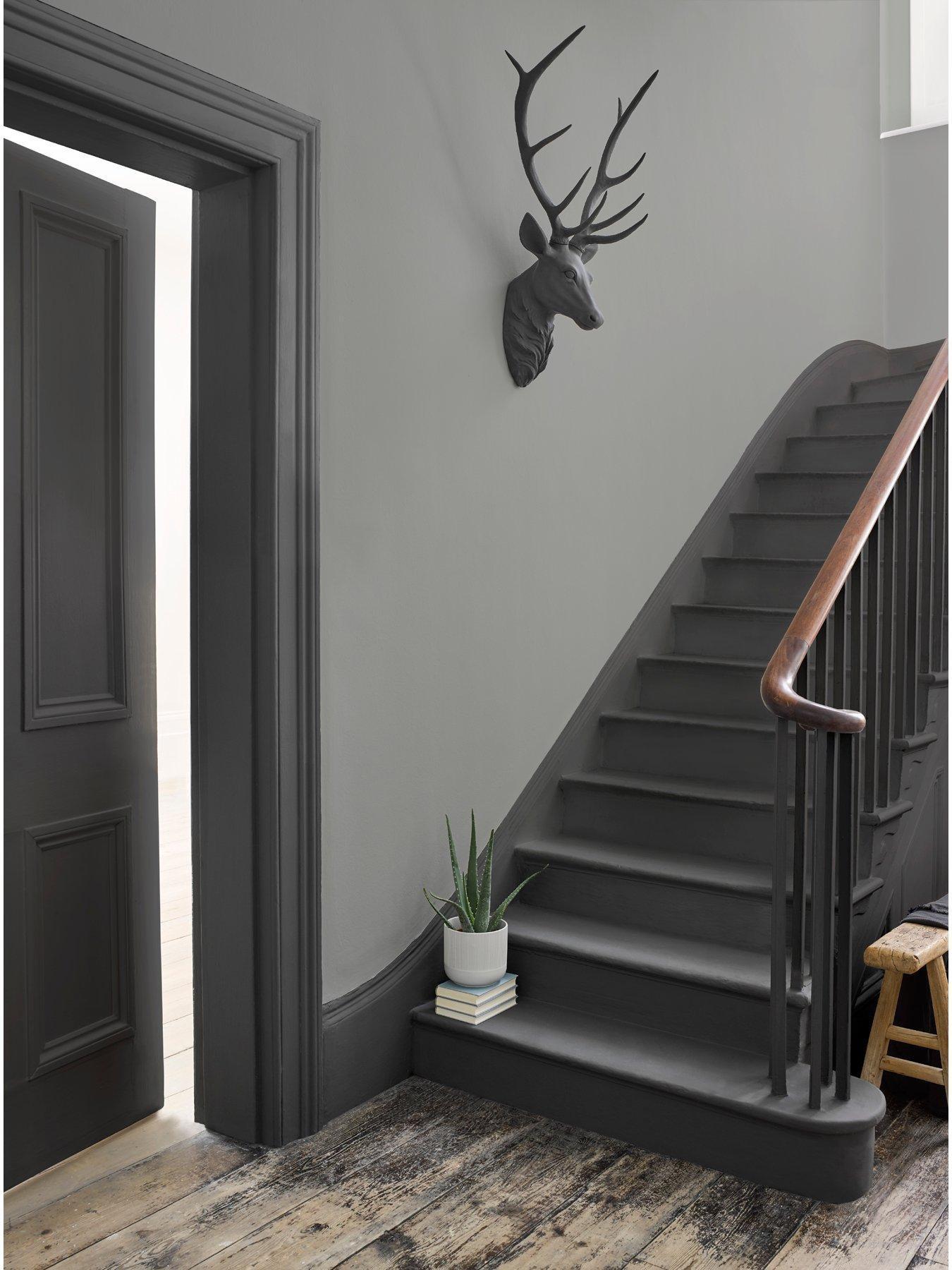 Image 1 of 4 of Rust-Oleum Chalky Floor Paint Graphite 2.5l