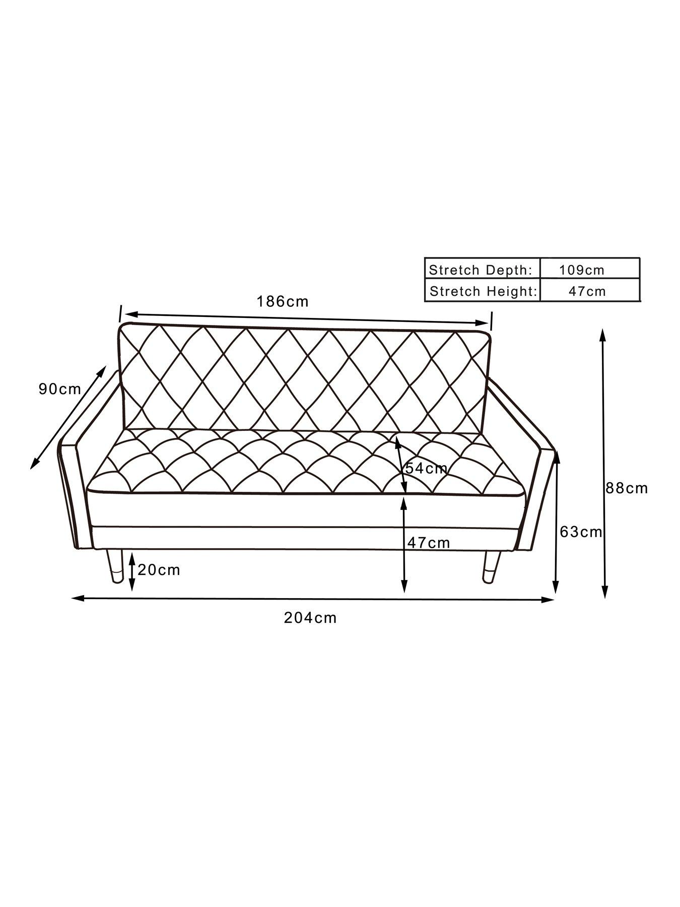Image 6 of 7 of The Very Collection Bentley Sofa Bed&nbsp;- FSC&reg; Certified