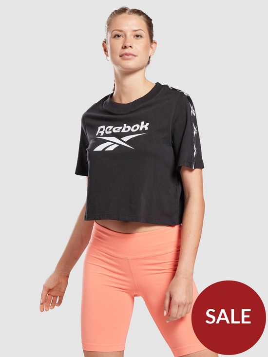 front image of reebok-tape-pack-tee