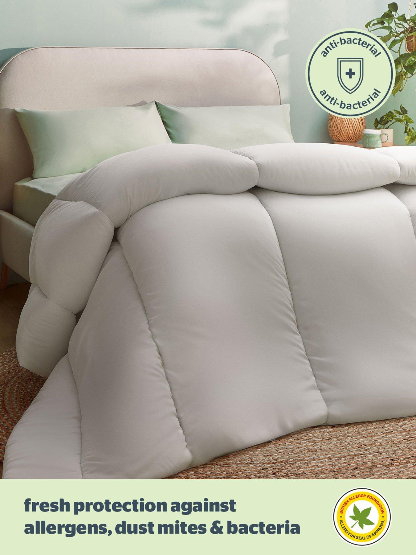undefined Anti-Allergy Single Duvet 13.5 tog - White