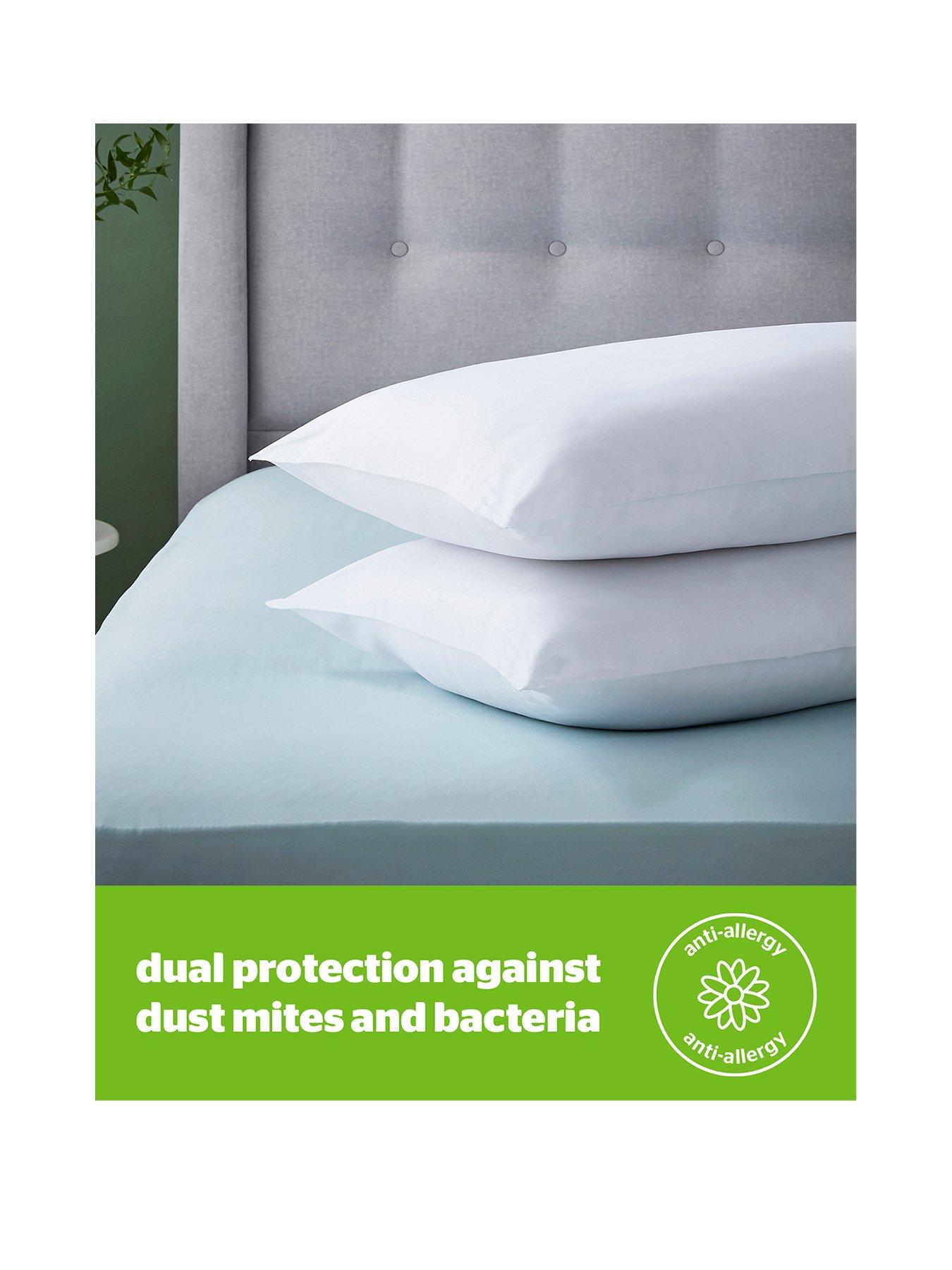Image 2 of 7 of Silentnight Anti&nbsp;Allergy, Anti Bacterial Pillow Pair