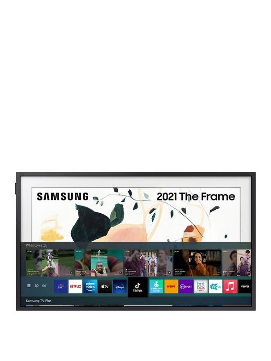 front image of samsung-2021-32nbspinch-the-frame-art-mode-qled-full-hd-hdr-smart-tv