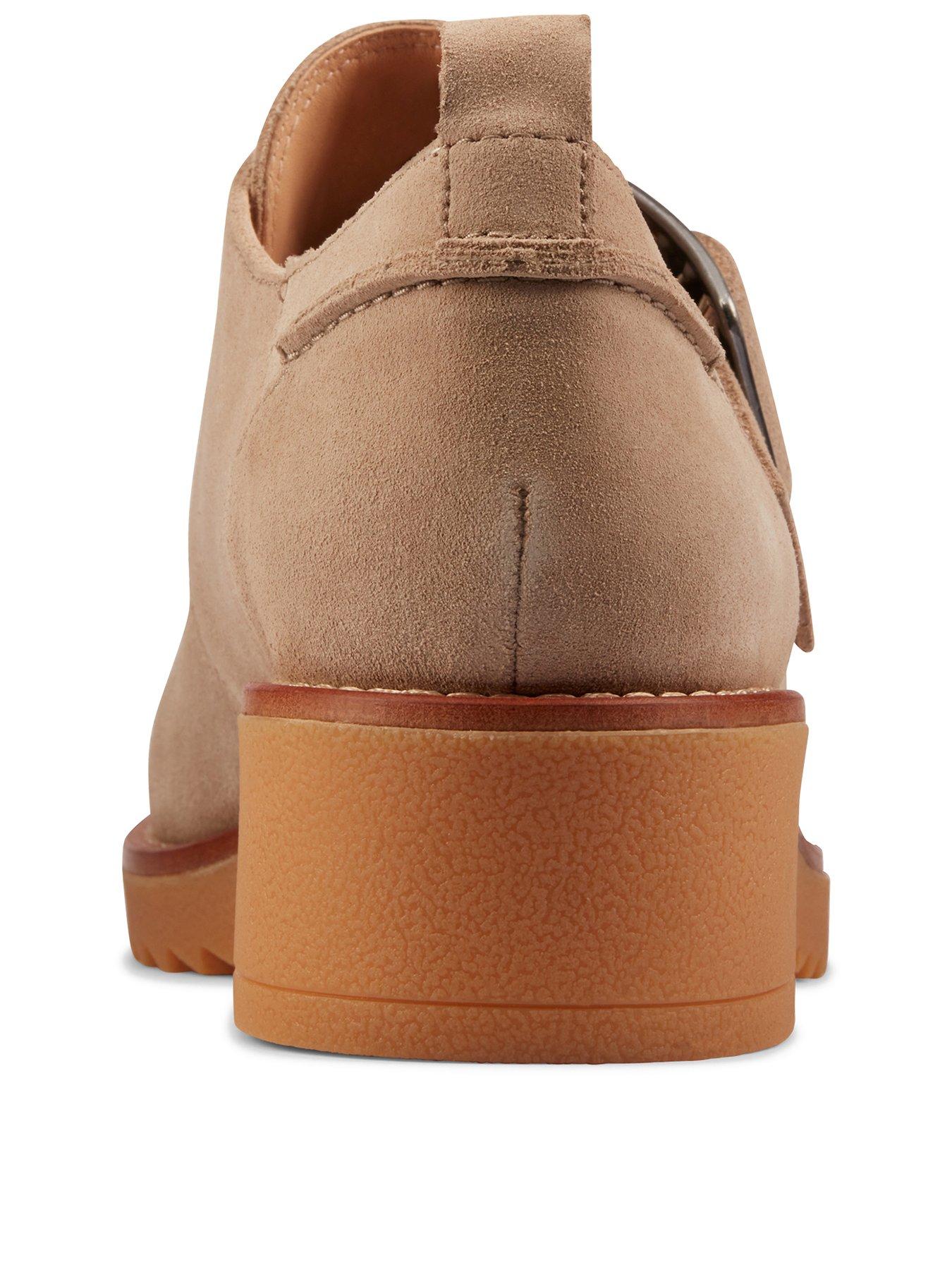 clarks eden mid monk shoes women