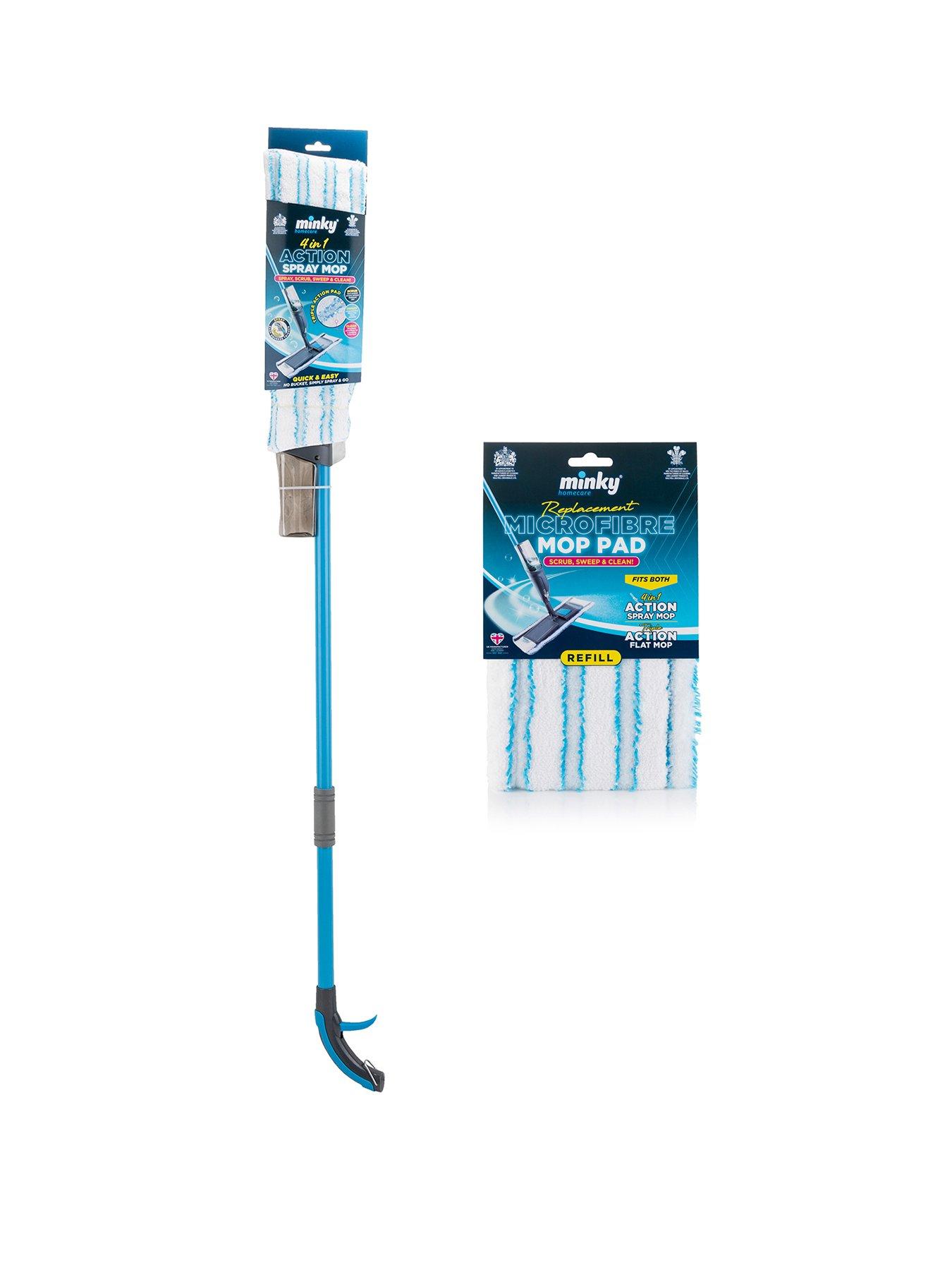 Minky Spray Mop And Replacement Pad