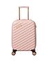  image of ted-baker-belle-small-trolley-suitcase-pink