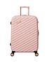  image of ted-baker-belle-medium-trolley-suitcase-pink