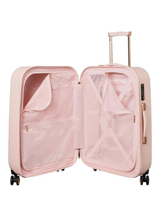 stillFront image of ted-baker-belle-medium-trolley-suitcase-pink