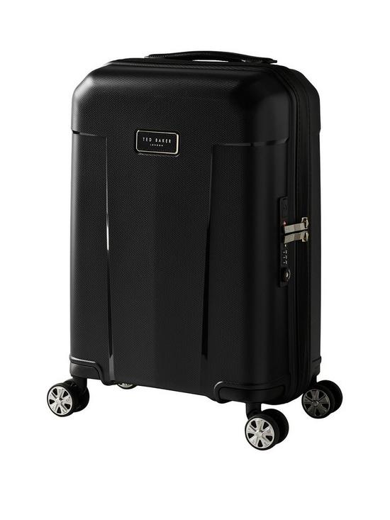 stillFront image of ted-baker-flying-colours-small-suitcase-jet-black