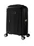  image of ted-baker-flying-colours-small-suitcase-jet-black