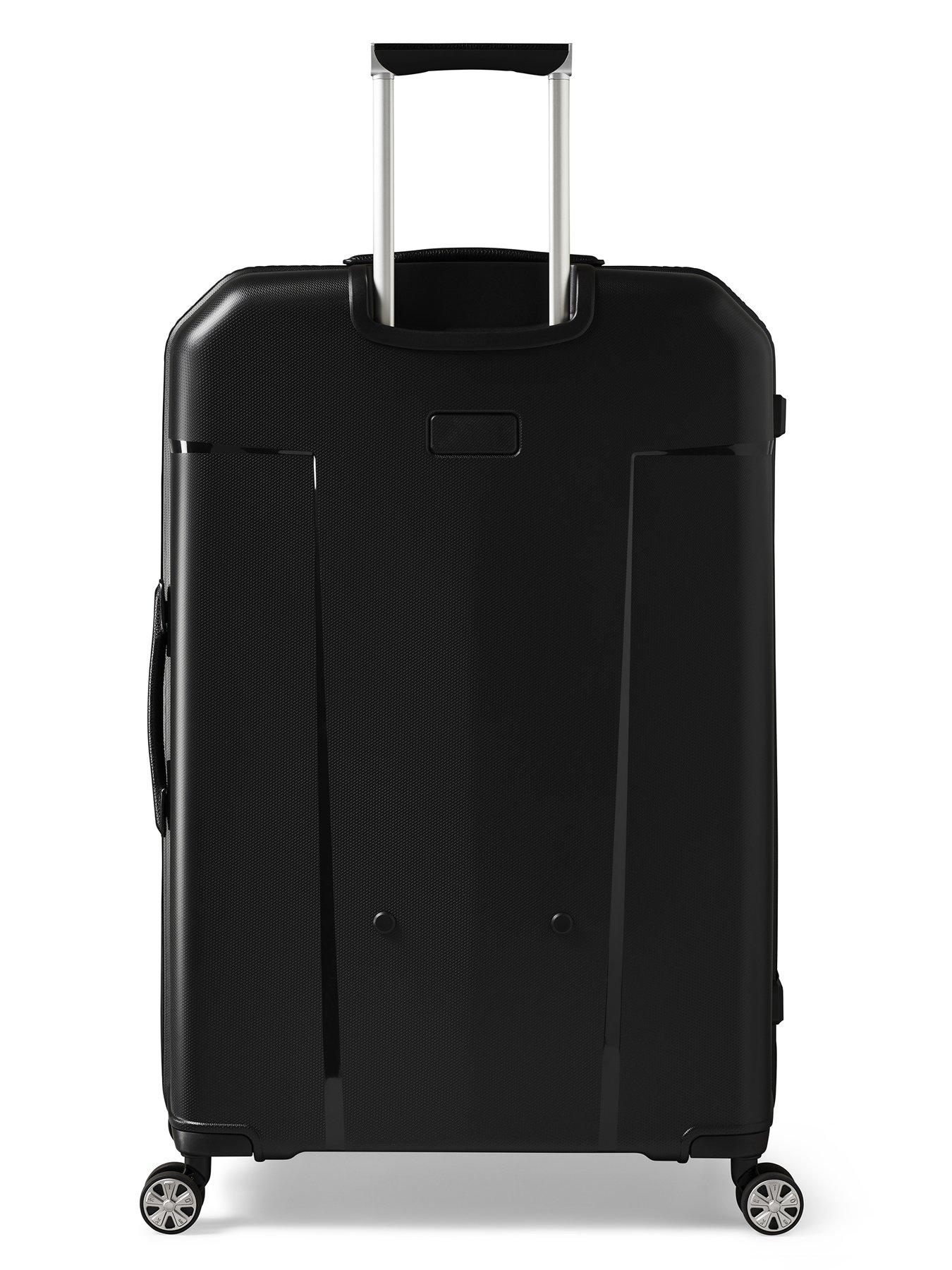  image of ted-baker-flying-colours-large-suitcase-jet-black
