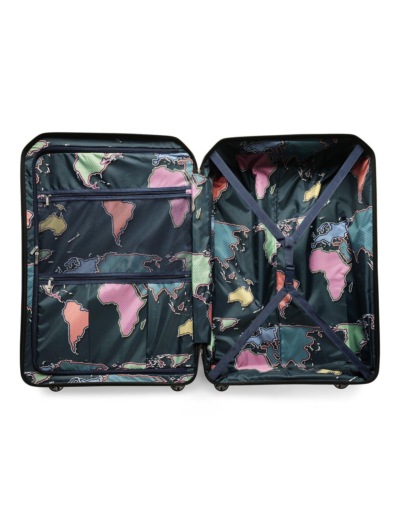 image of ted-baker-flying-colours-large-suitcase-jet-black