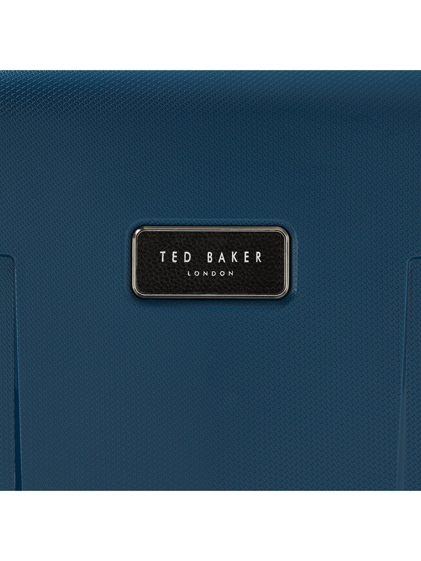 image of ted-baker-flying-colours-large-suitcase-jet-black