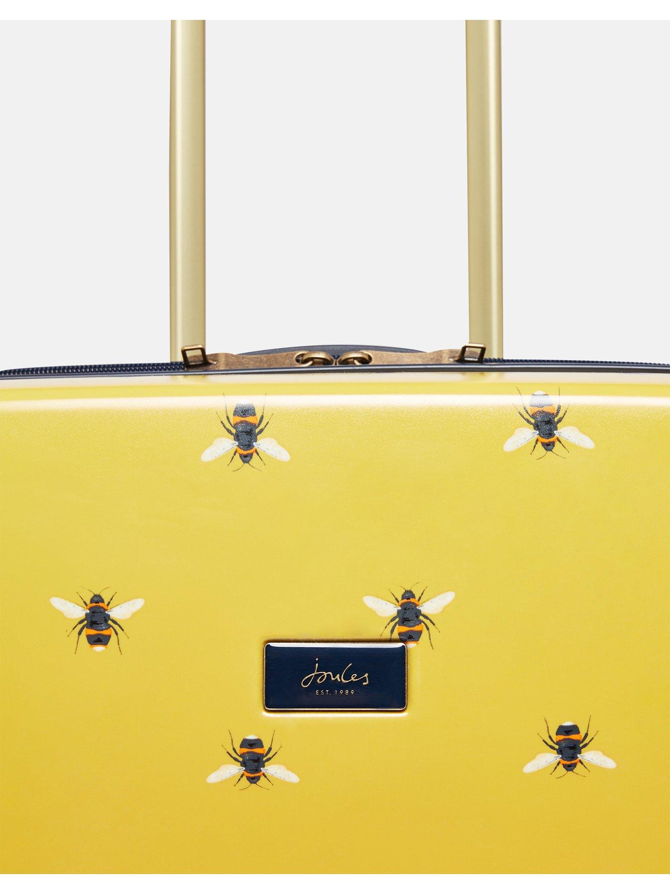  image of joules-botanical-bee-medium-trolley-suitcase