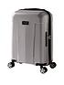  image of ted-baker-flying-colours-small-suitcase-frost-grey