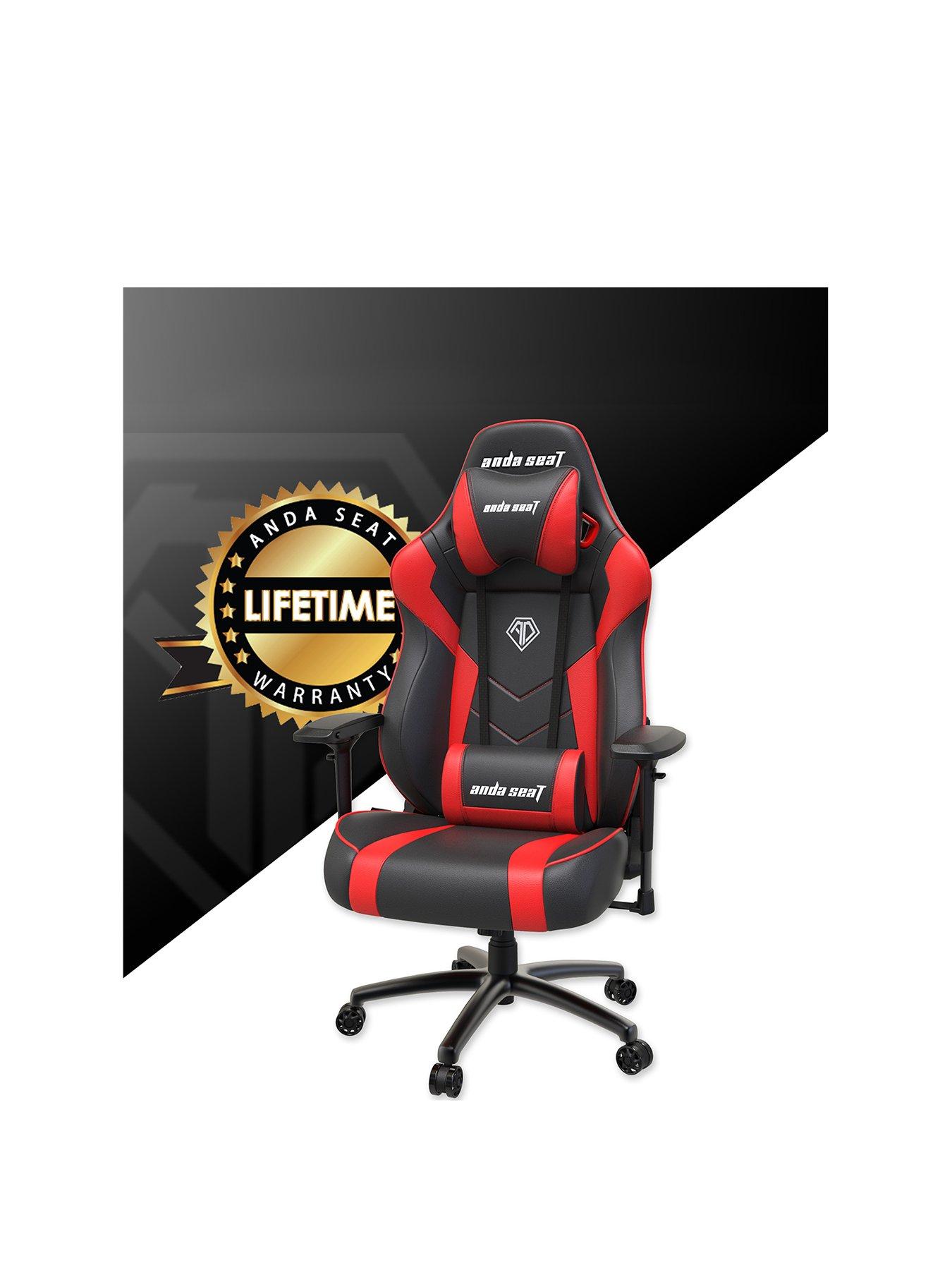 undefined anda seaT Dark Demon Premium Gaming Chair Black  &  Red