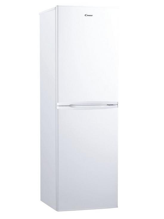 stillFront image of candy-chcs-517fwk-55cm-widenbsp5050-fridge-freezer-white