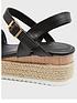  image of new-look-915-flatform-sandals-black