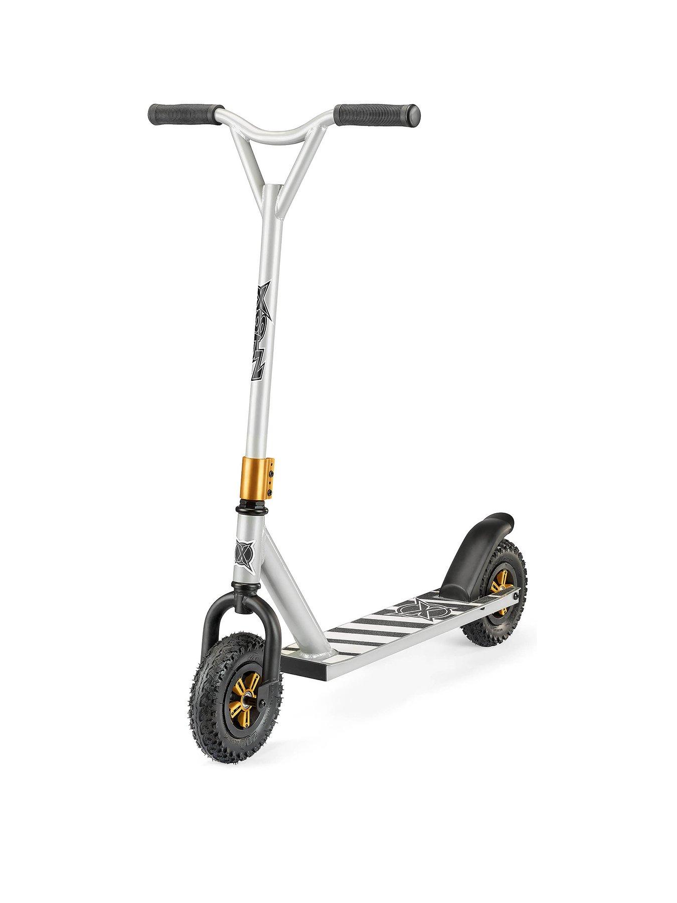 XOOTZ Decoy Dirt Scooter Silver