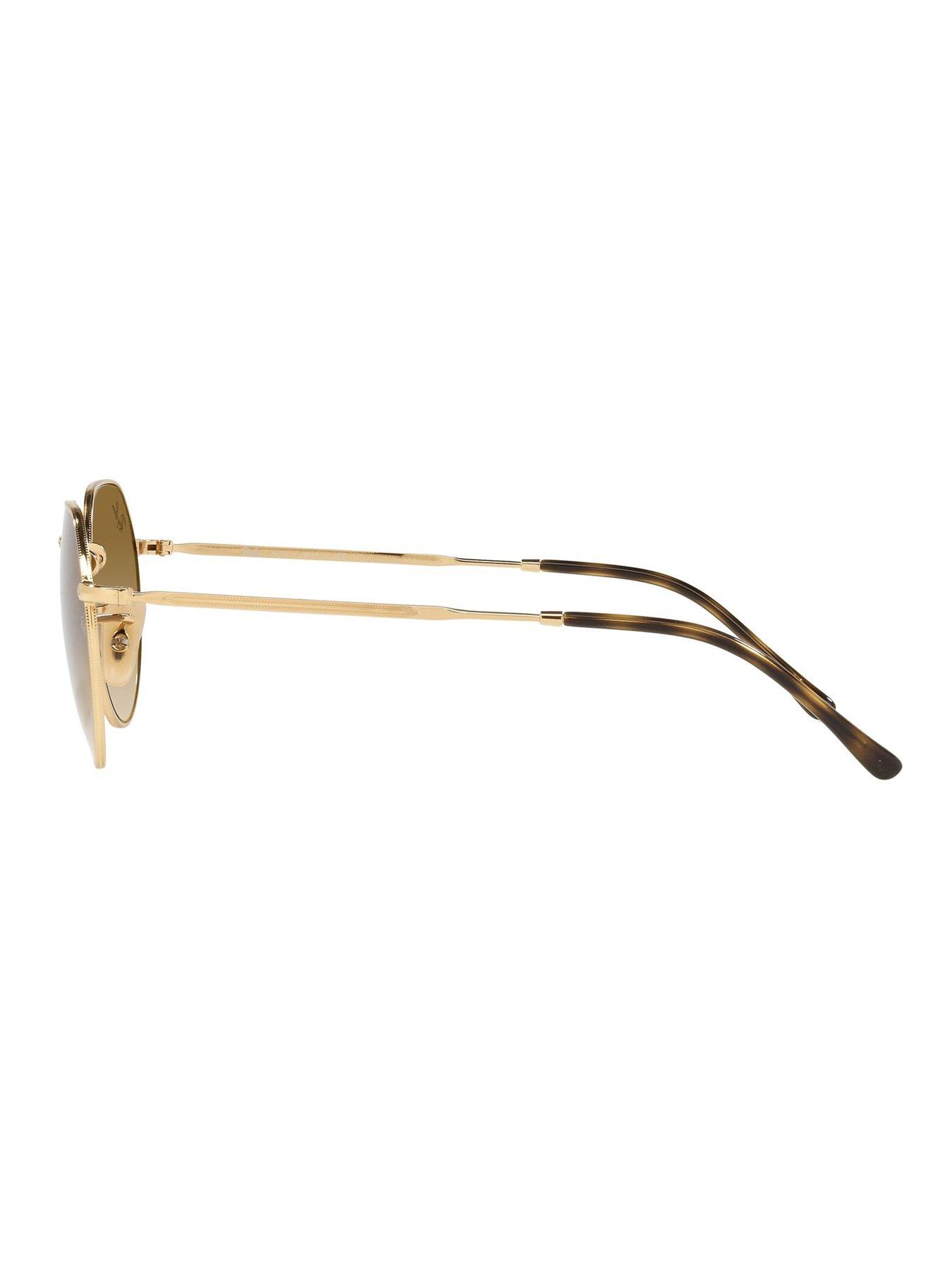 Image 3 of 4 of Ray-Ban Jack Sunglasses - Gold
