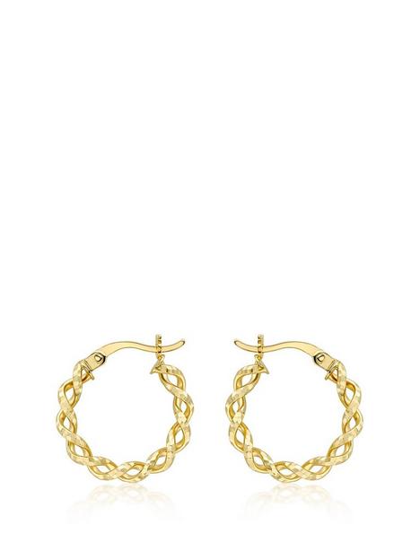 love-gold-9ct-yellow-gold-175mm-diamond-cut-twist-creole-hoop-earrings