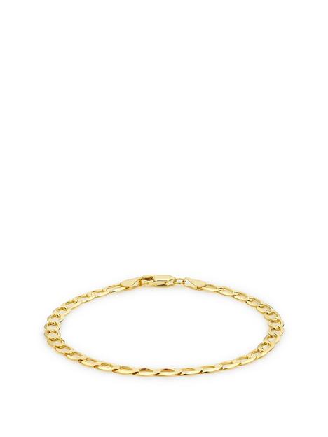 love-gold-9ct-yellow-gold-diamond-cut-flat-curb-bracelet-20cm8