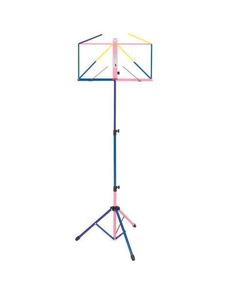 kinsman-deluxe-music-stand-and-bag--multicolour