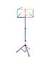  image of kinsman-deluxe-music-stand-and-bag--multicolour