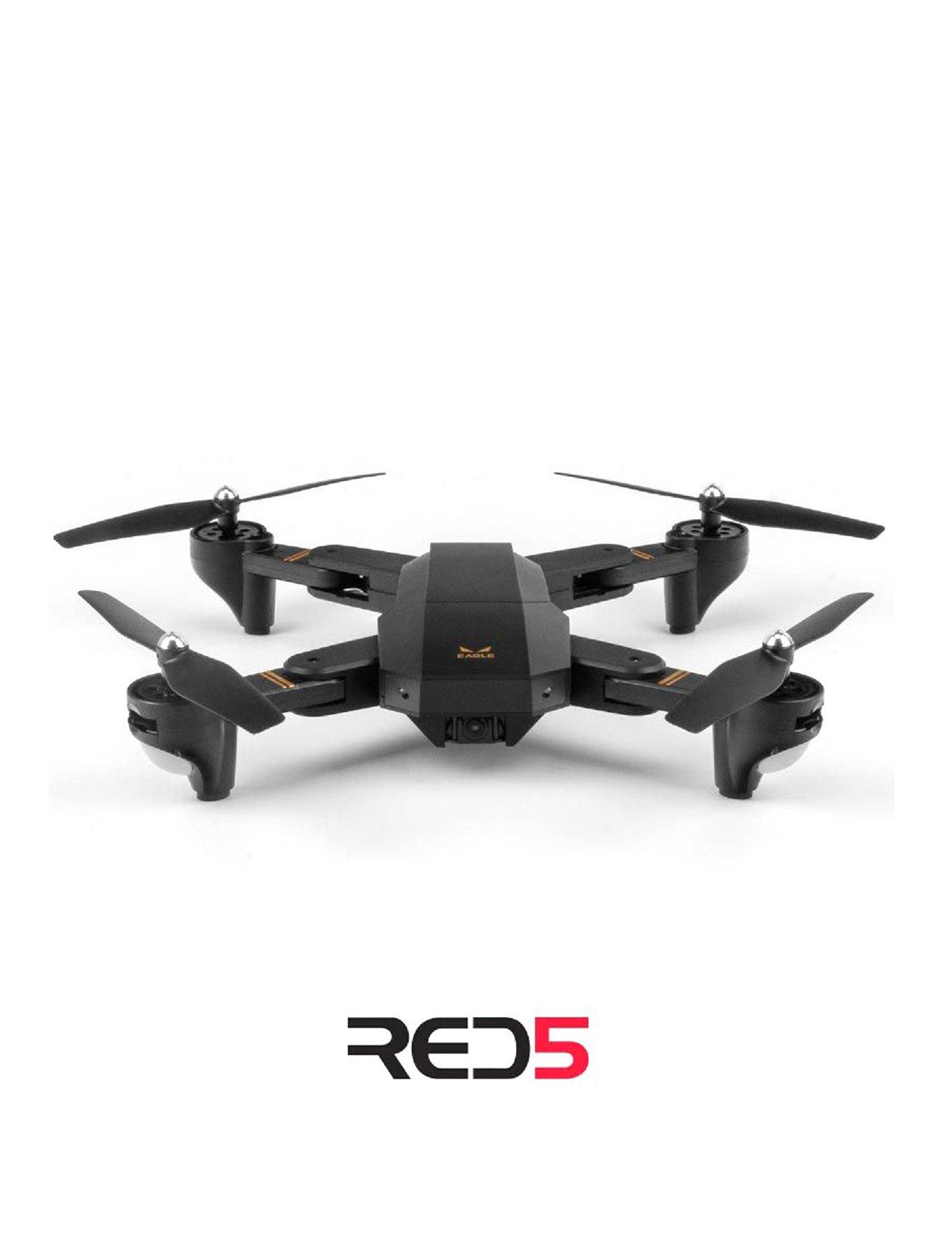 RED5 Eagle Folding FPV Quadcopter Drone with HD Camera