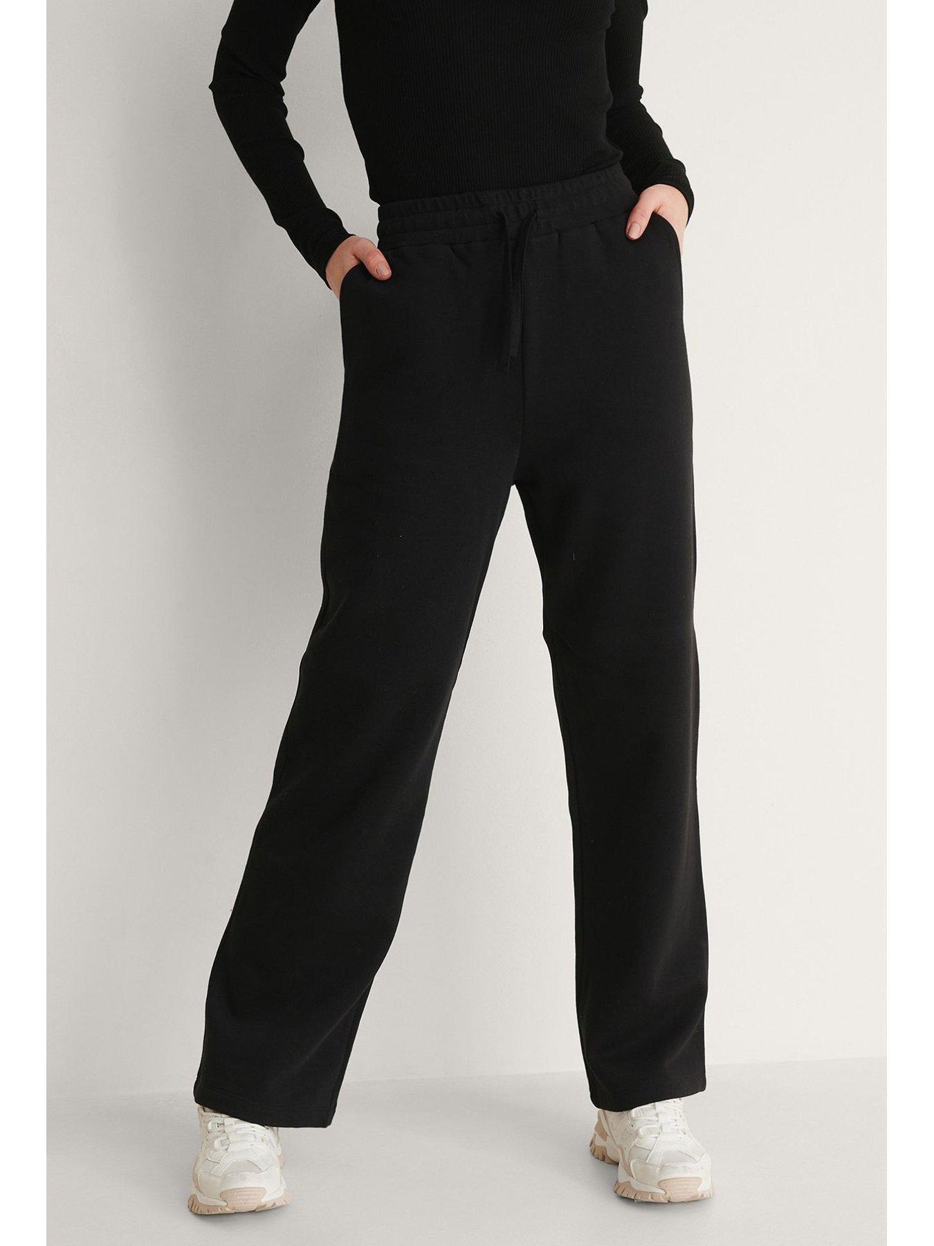 wide legged jogging bottoms