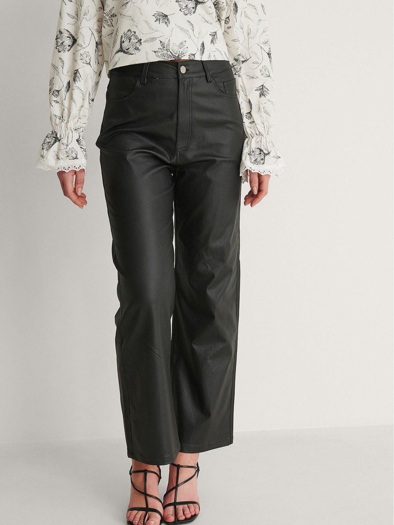 All Offers | Faux Leather Trousers 