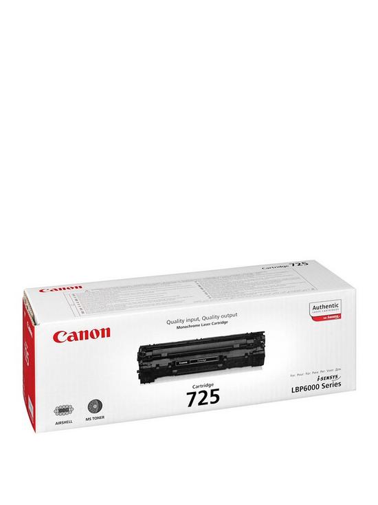 front image of canon-crg725-toner-cartridge-for-the-i-sensys-lbp6030b-laser-printer