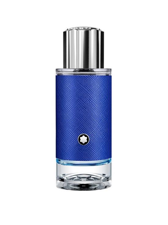 front image of montblanc-explorer-ultra-blue-30ml-eau-de-parfum